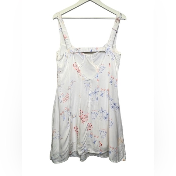 L.A. Hearts | NWT White Corset Mini Dress Sz M - Picture 5 of 10